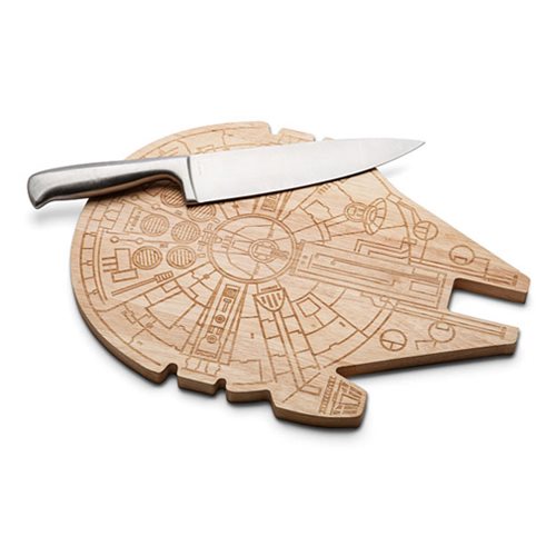 Star Wars Millennium Falcon Cutting Board